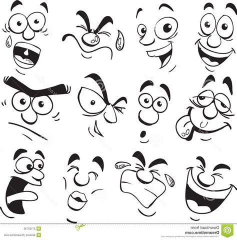 Funny Faces Drawings