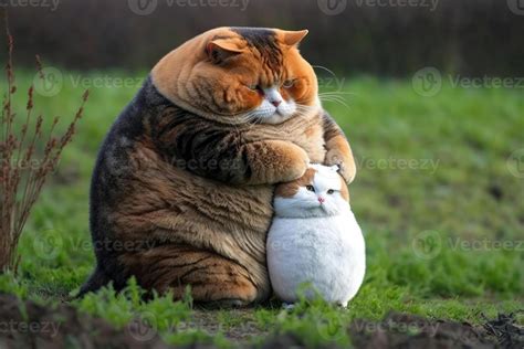 Funny Fat Cat