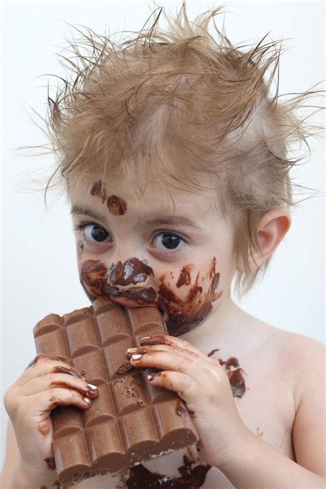 Funny Pictures Eating Chocolate