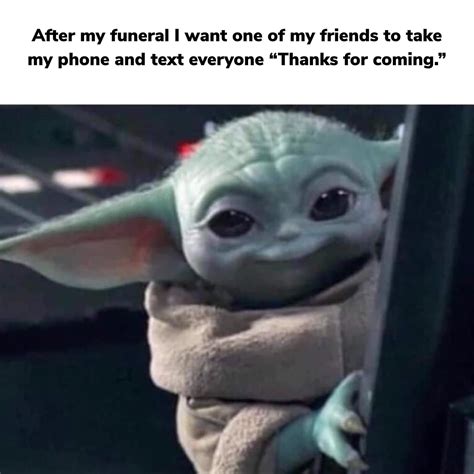 Funny Relatable Baby Yoda Memes Clean