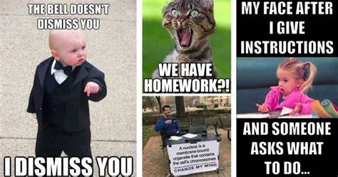 Funny School Memes Clean For Students
