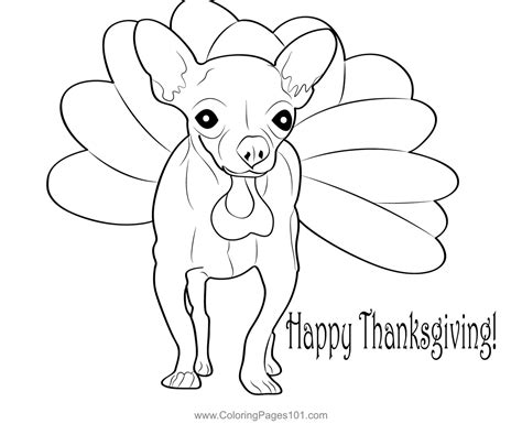 Funny Thanksgiving Coloring Pages