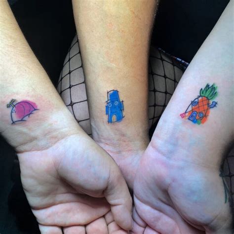 Funny Trio Tattoos