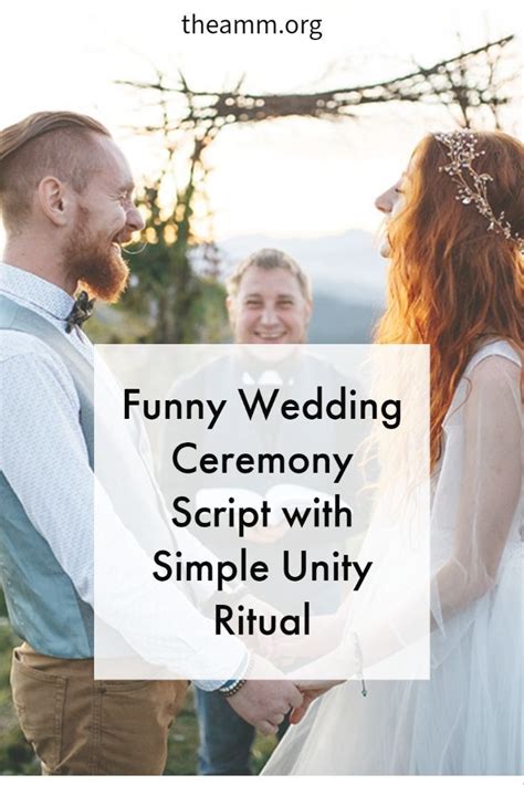 The Hilarious Hitching: A Giggle-Inducing Wedding Ceremony Script for the Books