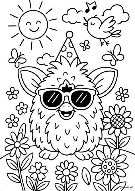 Furby Coloring Pages