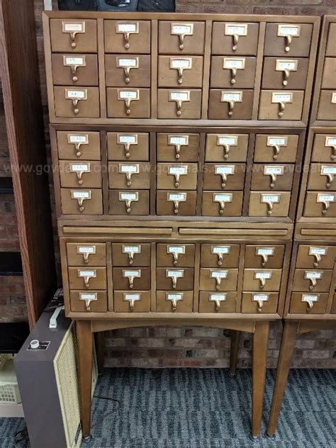 Furniture Card Catalog
