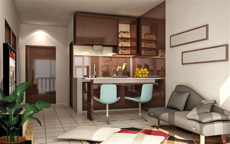 Furniture Ringkas pada Desain Interior Rumah Type 36