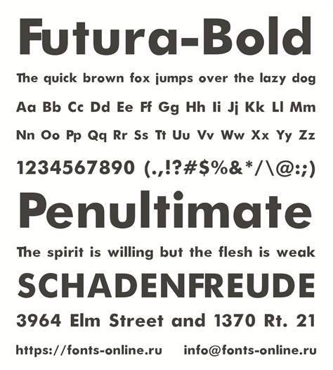 Create stunning designs with the Futuristic Futura Book font generator!