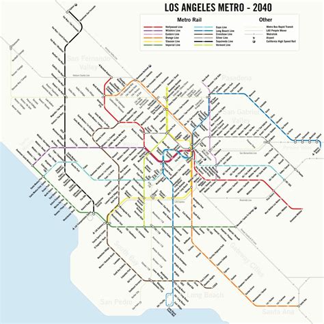 Future of MAP and its Potential Impact on Project Management Metro In Los Angeles Map