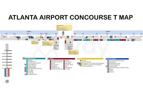 Future of MAP and its potential impact on project management Atlanta Airport Delta Terminal Map