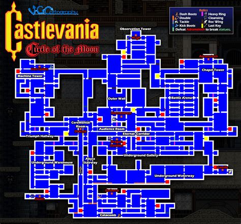 Future of MAP and its potential impact on project management Castlevania Circle Of The Moon Map