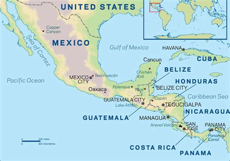 Future of MAP and its potential impact on project management Central America And Mexico Map