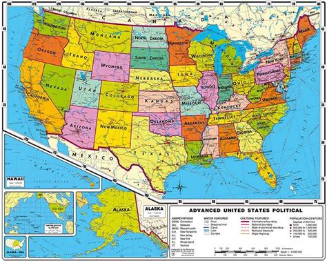 Future of MAP and its potential impact on project management Free Printable Map of USA