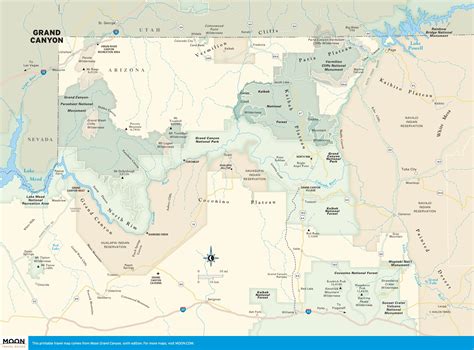 Grand Canyon Map