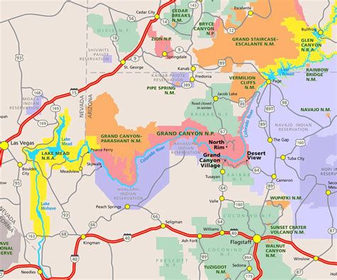 Future of MAP and its potential impact on project management Grand Canyon Map Of Arizona