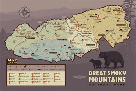 Future of MAP and its potential impact on project management Great Smoky Mountains National Park Map