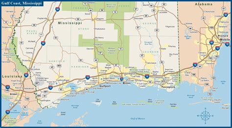 Future of MAP and its potential impact on Gulf Coast of Mississippi Map