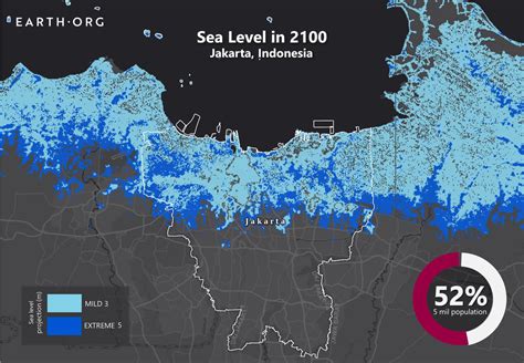Interactive Map Of Rising Sea Levels