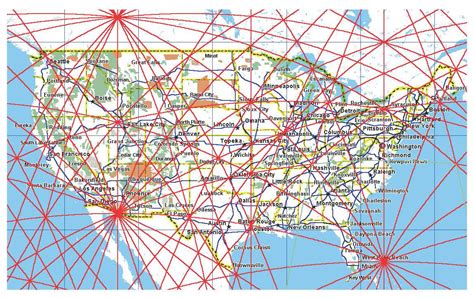 future of MAP and project management Ley Lines Map United States