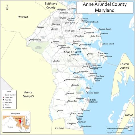 Future of MAP and its potential impact on project management Map Of Anne Arundel County