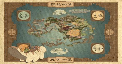 future of MAP and its potential impact on project management Map Of Avatar The Last Airbender