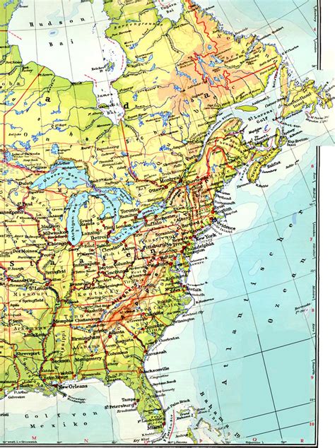 Future of MAP and its potential impact on project management Map Of East Coast States