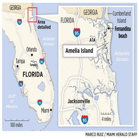 Future of MAP and its potential impact on project management Map of Florida Amelia Island