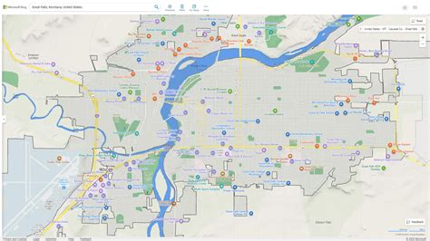 Image related to the future of MAP and its potential impact on project management Map Of Great Falls Montana