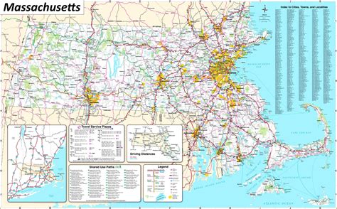 Future of MAP and its potential impact on project management Map Of Massachusetts With Cities And Towns.