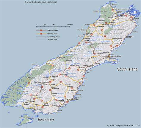 Future of MAP and its potential impact on project management Map Of New Zealand South Island