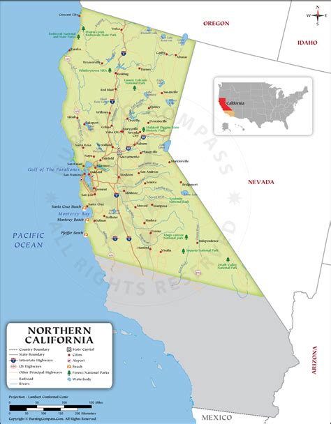 Future of MAP and its Potential Impact on Project Management Map of Northern California Coast