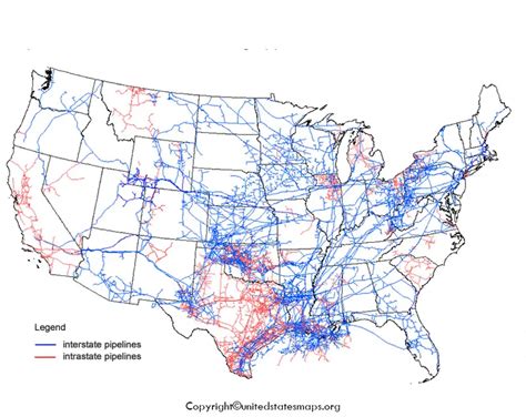 Future of MAP and its potential impact on project management Map of Pipelines in United States