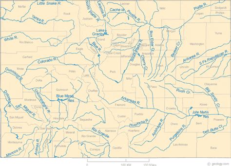 Future of MAP and Its Potential Impact on Project Management Map Of Rivers In Colorado
