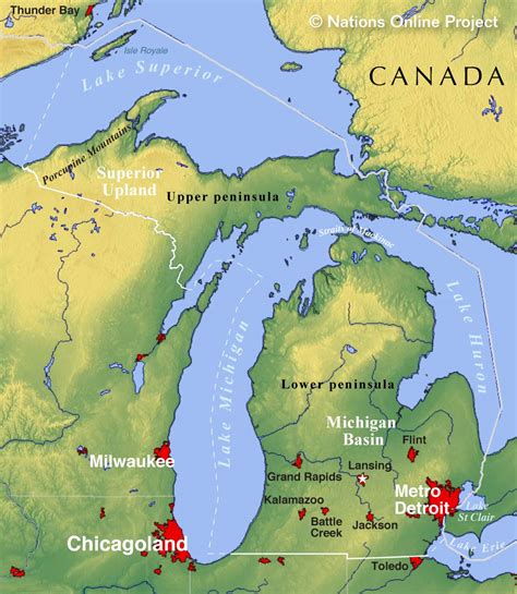 Future of MAP and its potential impact on project management Map Of Rivers In Michigan