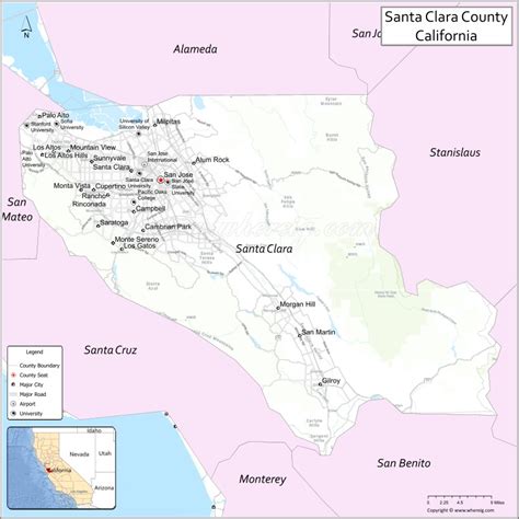 Future of MAP and its potential impact on project management Map Of Santa Clara Ca