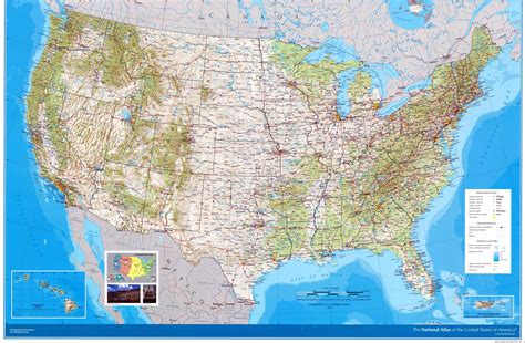 Map of the United States with a focus on project management