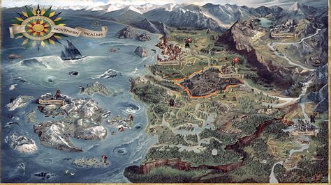 Map of the Witcher World
