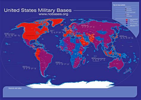 Map of US Military Bases