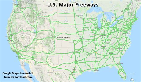 Future of MAP and its potential impact on project management Map Of Us With Interstate Highways