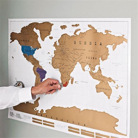 Map of World Scratch Off