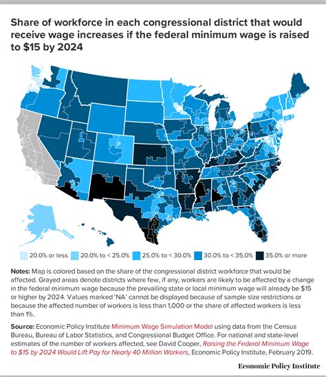 Future of MAP and its potential impact on project management Minimum Wage By State Map