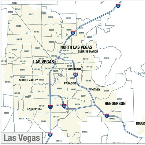 Nevada Map With Zip Codes