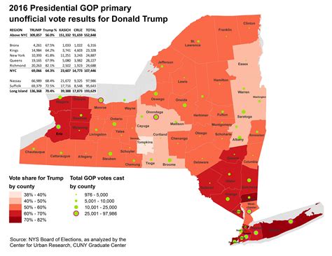 Political Map Of New York