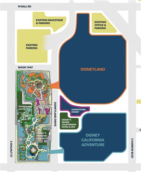 Resort Map of Disney World