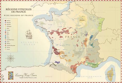 Wine Region Map
