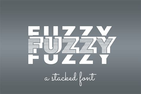 The Joy of Finding the Perfect Fuzzy Font