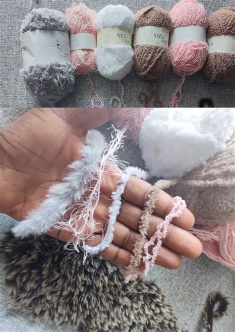 Fuzzy Yarn Crochet