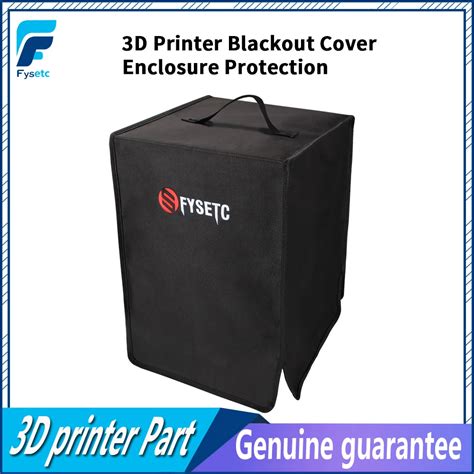 Fysetc 34x34x53cm Nylon Printer Dust Cover Protector Waterproof Chair Table Cloth For 3d Printer Blackout Cover Enclosure