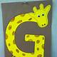G Is For Giraffe Craft Template