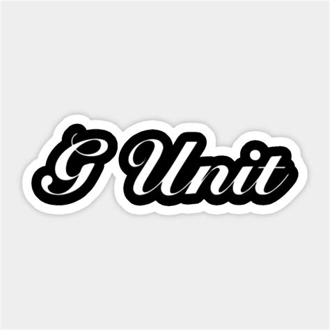 G Unit Car Stickers